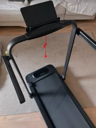 Cinta de correr plegable