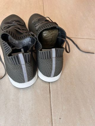 Zapatillas Pull&Bear grises/verdes