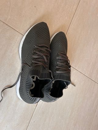 Zapatillas Pull&Bear grises/verdes
