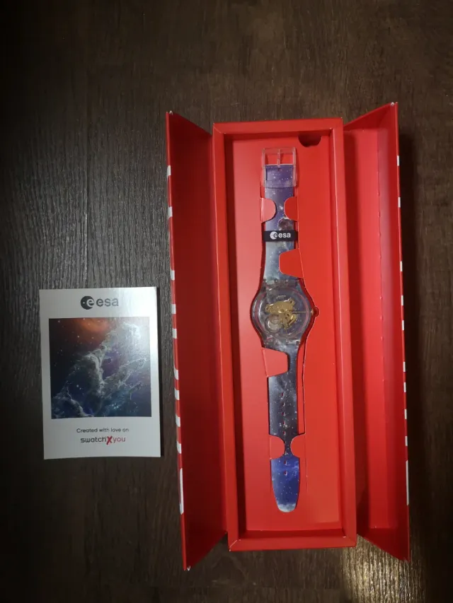 Swatch ESA Edición Especial cósmico galáctico
