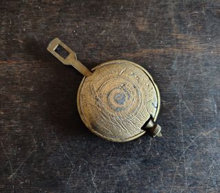 Antico bilanciere per orologio a pendolo epoca'900