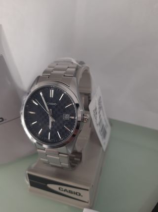 Orologio Casio Uomo Quadrante Nero Argento