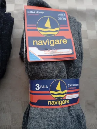 Calze lunghe Navigare 3 paia taglia 39/46