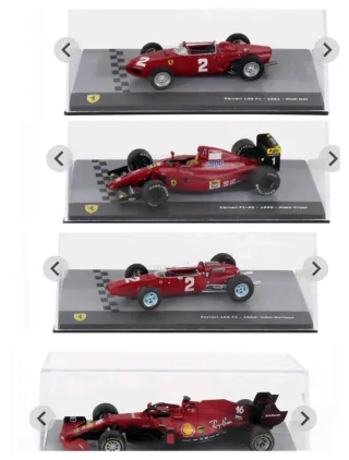 Prezzo per 1 modello 18€ Collana Ferrari 1:43