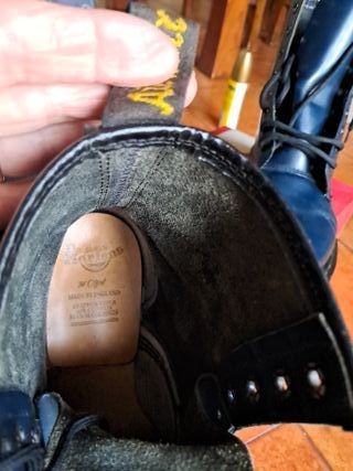 Tronchetti Dr. Martens Blu Originali Vintage