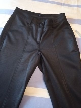 Lote 2 pantalones vestir mujer, Benetton y Tex