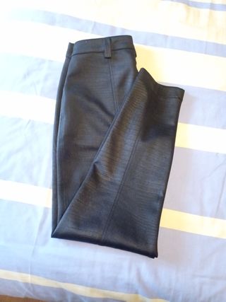 Lote 2 pantalones vestir mujer, Benetton y Tex
