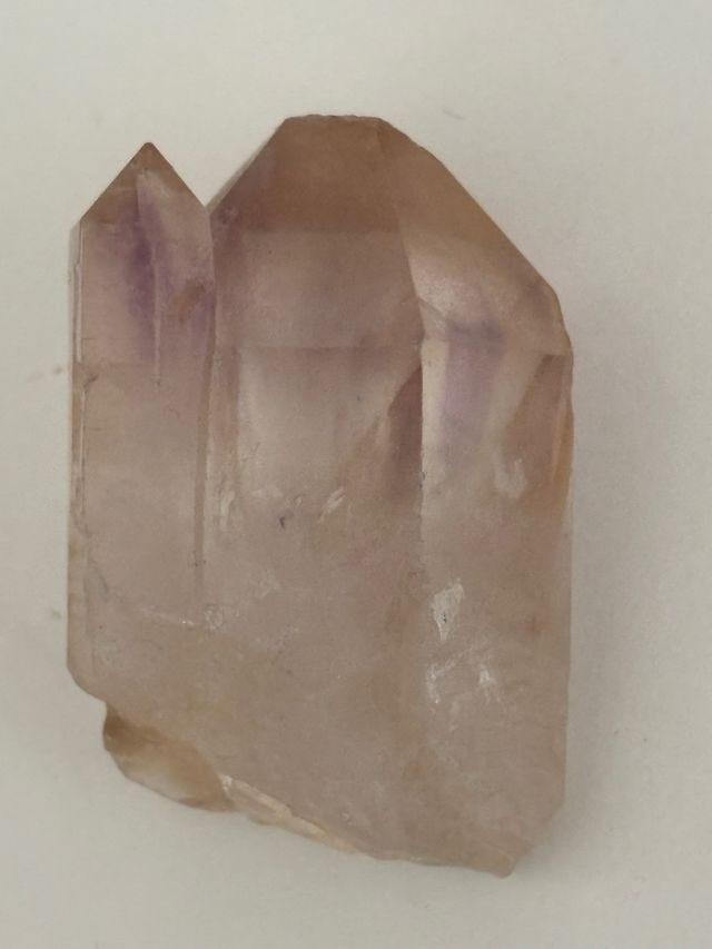 Punta gemela de amatista
