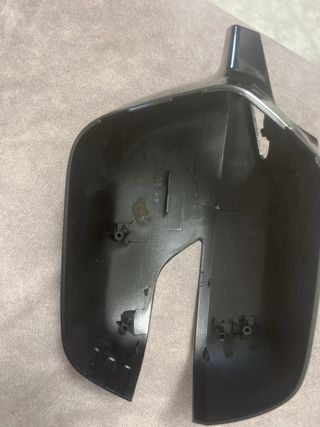 Carcasa retrovisor negro brillante