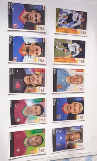 Cromos Panini Euro 2008.