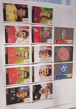 Cromos Panini Euro 2008.