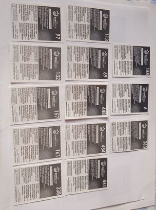 Cromos Panini Euro 2008.