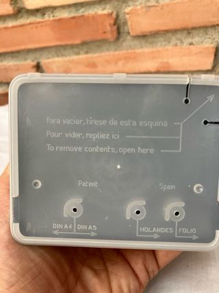 Taladradora Papel Vintage Española