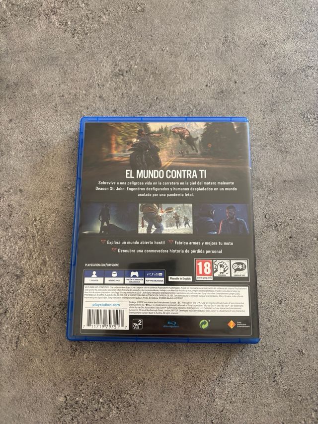 Days Gone PS4 (PlayStation 4) Juego