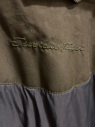 Cazadora Emilio Tucci verde oliva talla 60 