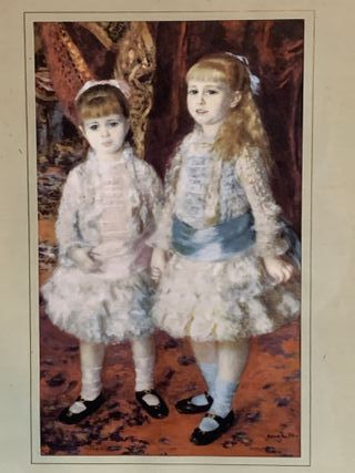 Modernariato: 2 stampe in quadro anni '60/70