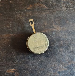 Antico bilanciere per orologio a pendolo primi'900