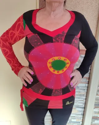 Camiseta Desigual manga larga mujer