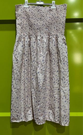 Vestido Sin Tirantes