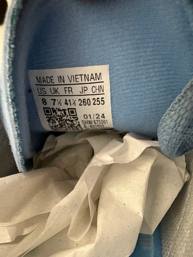 Adidas Spezial da donna, blu, taglia 41