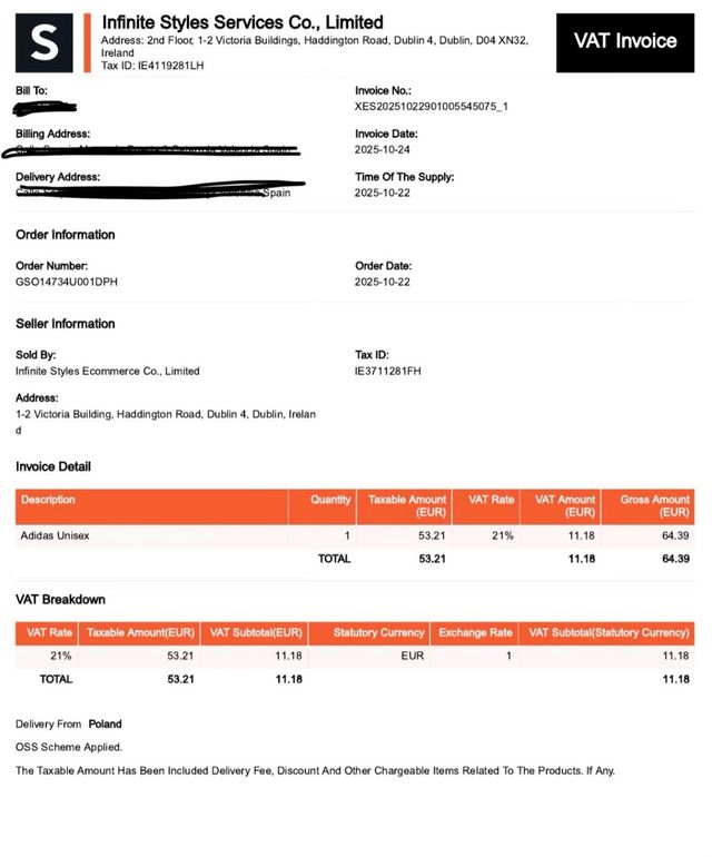 Adidas Spezial da donna, blu, taglia 41