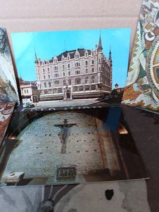 11x Leon Postales Antiguas Años 60/70/80