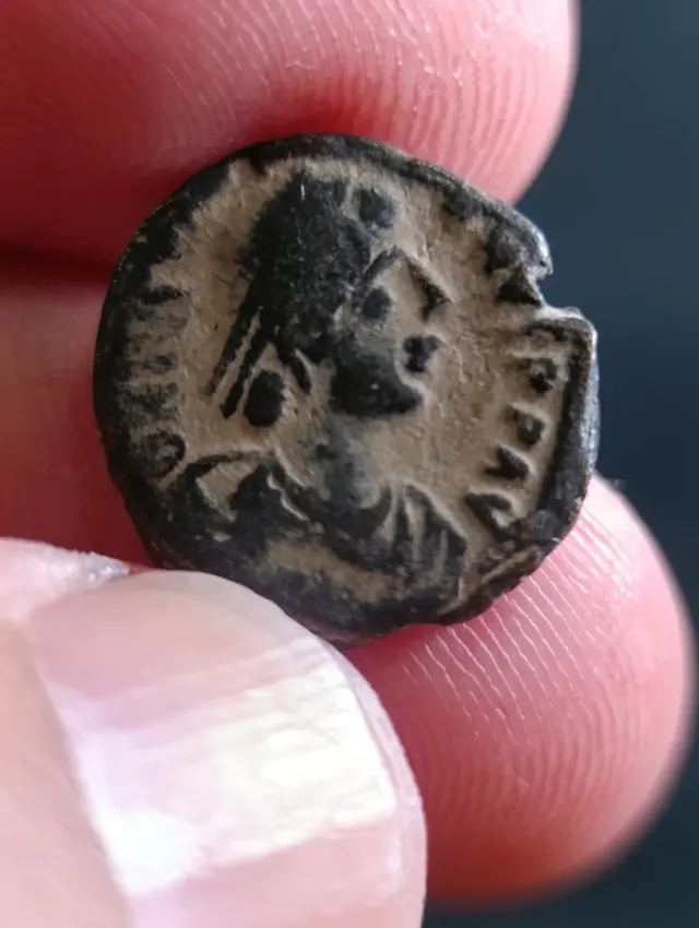 Moneda Bizantina Emperador Justiniano I