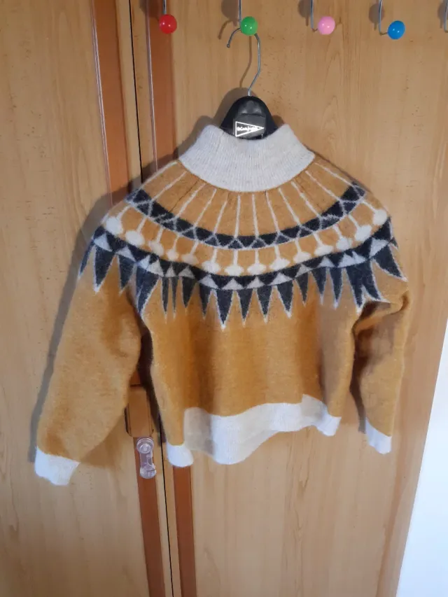 Jersey invierno mujer cuello alto