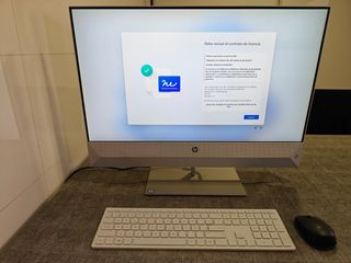 Ordenador HP AIO 27 Blanco