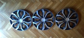 3 Tapacubos 15 Pulgadas