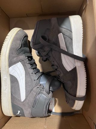 Scarpe Puma Altas Grigi da basket