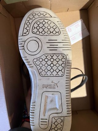 Scarpe Puma Altas Grigi da basket