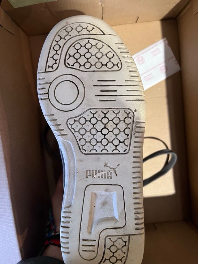 Scarpe Puma Altas Grigi da basket