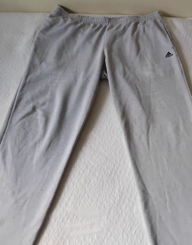Pantalón Adidas Gris Chándal Vintage