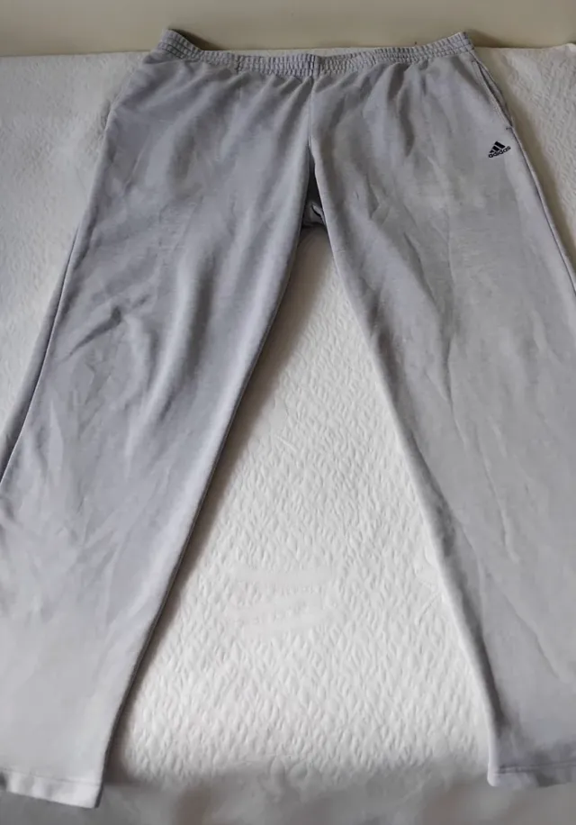 Pantalón Adidas Gris Chándal Vintage