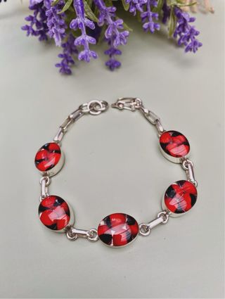 Pulsera Plata Peruana 950 Huayruro