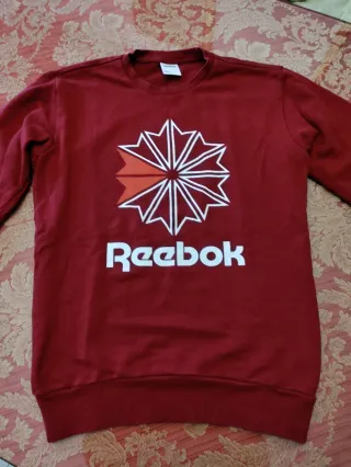 Sudadera Reebok Roja Talla M