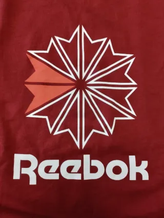Sudadera Reebok Roja Talla M