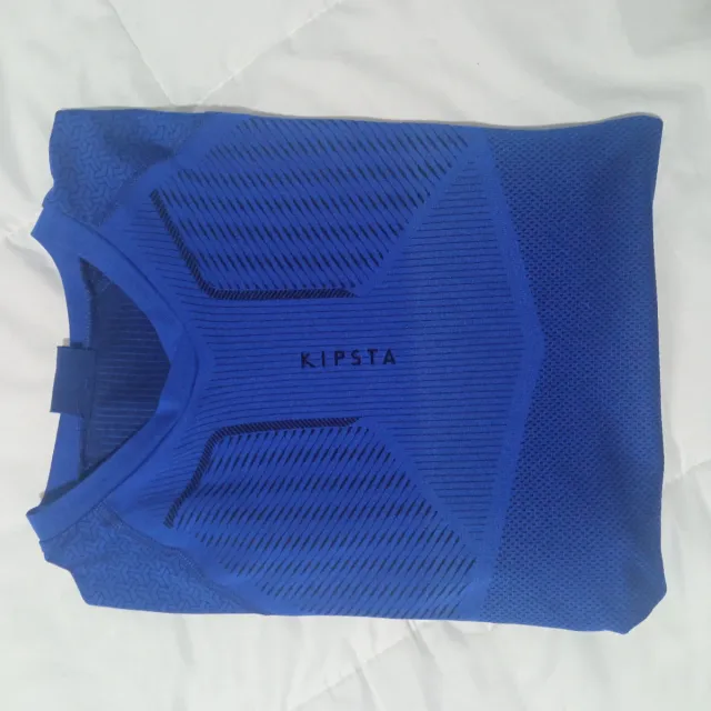 Camiseta Kipsta Azul Talla 14-15 Años