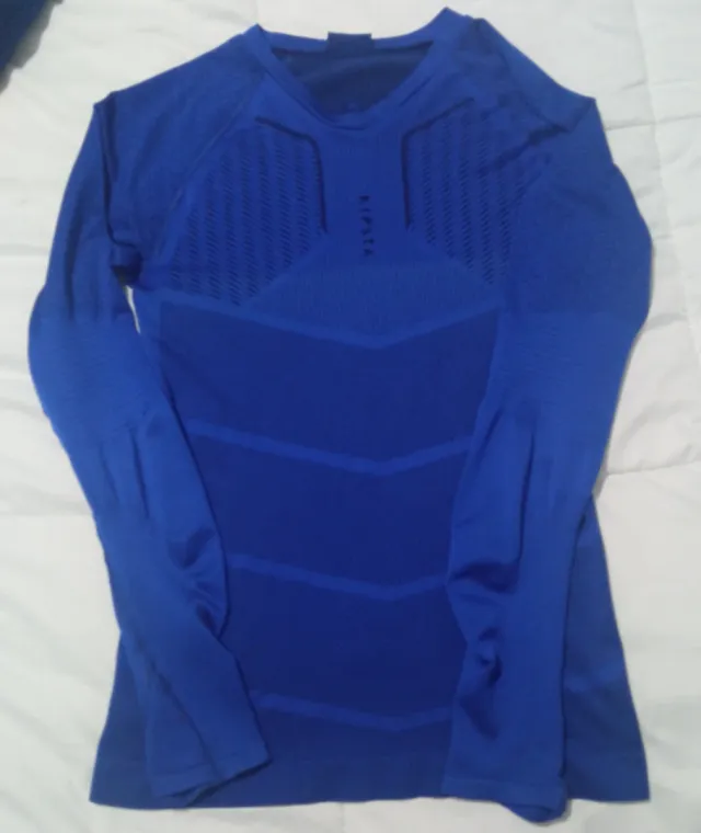 Camiseta Kipsta Azul Talla 14-15 Años