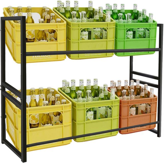 Scaffalatura in metallo per 6 scatole