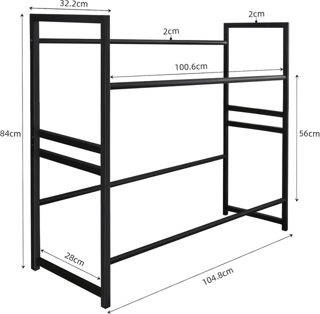 Scaffalatura in metallo per 6 scatole
