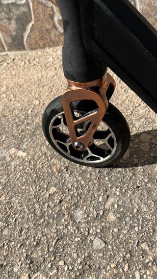 Patinete Scooter Oxelo Negro y Bronce