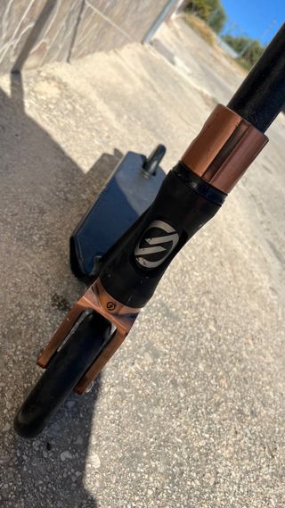 Patinete Scooter Oxelo Negro y Bronce