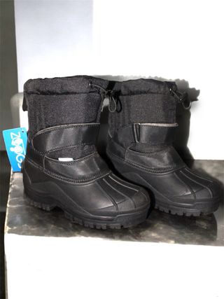 Doposci Bambino Zoogs Neri Nuovi taglia 28