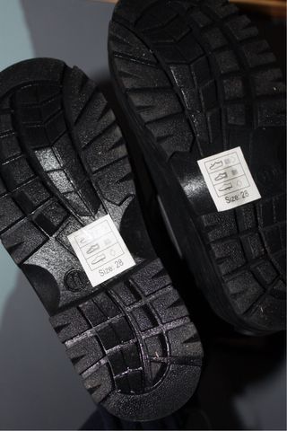 Doposci Bambino Zoogs Neri Nuovi taglia 28