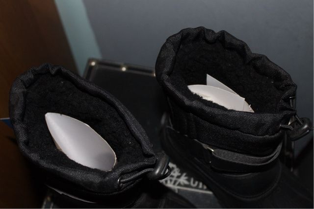 Doposci Bambino Zoogs Neri Nuovi taglia 28