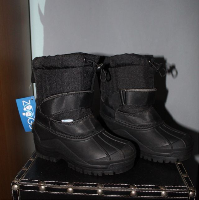 Doposci Bambino Zoogs Neri Nuovi taglia 28