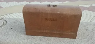 Tapa antigua máquina coser Sigma original