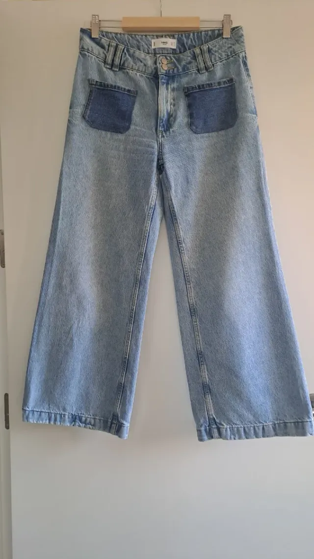 Pantalón culotte vaquero